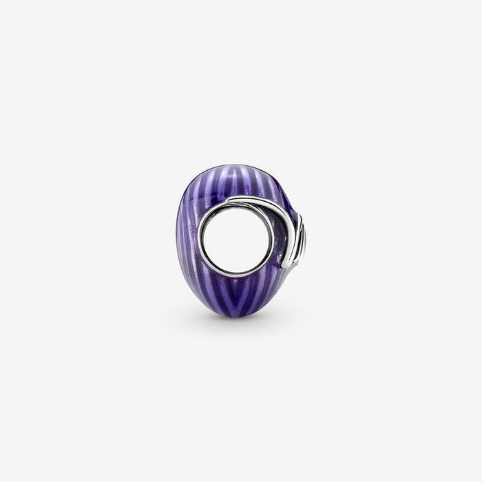 Charm battement de cœur violet « Maman »