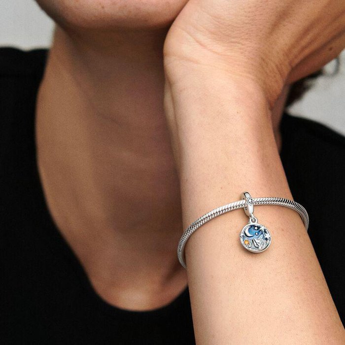 Pendentif Charm Nuit sous les étoiles