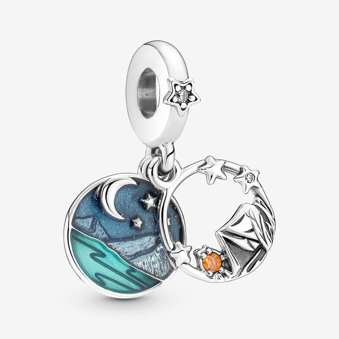 Pendentif Charm Nuit sous les étoiles