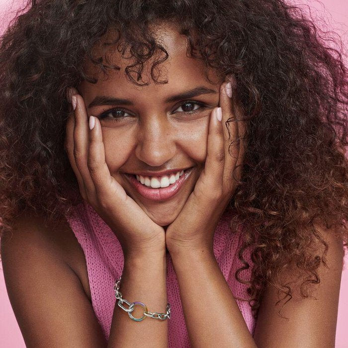 Charm connecteur rond Tie-Dye Pandora ME