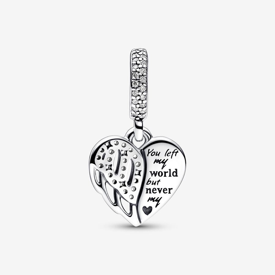 Heart Pendant Charm, Our Angels