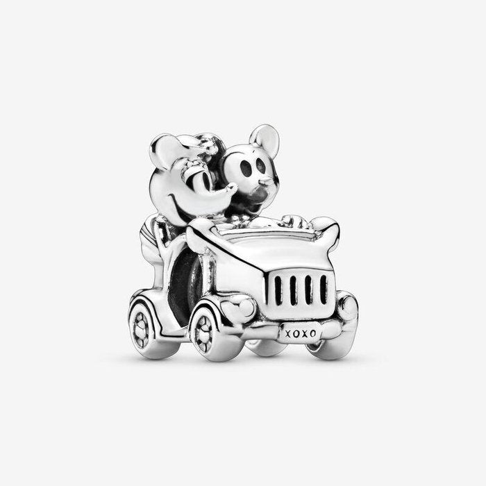Breloques Disney, Mickey Mouse et la voiture de Minnie