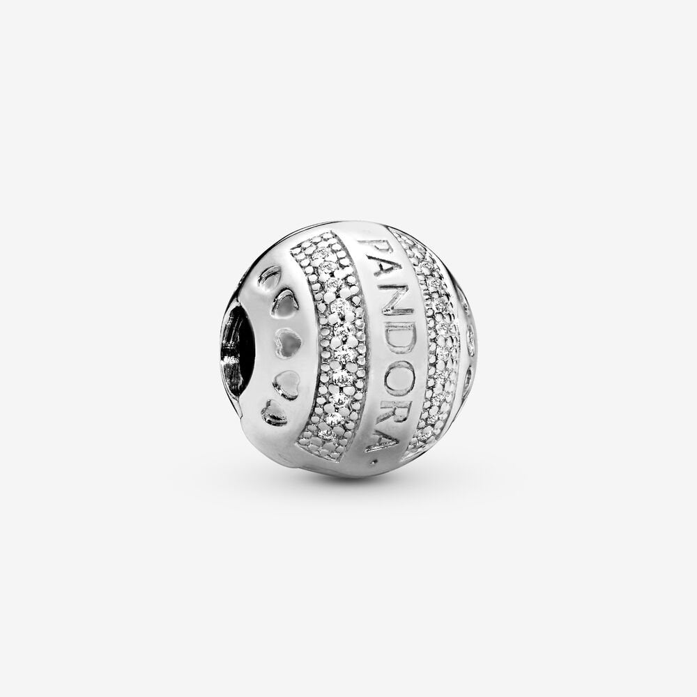 Pandora Logo Spherical Clip