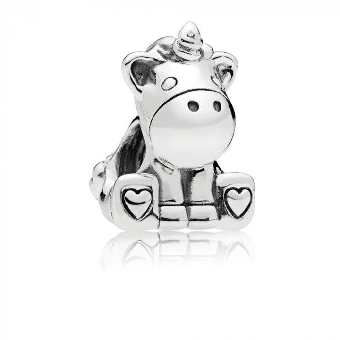 Charm marron la licorne