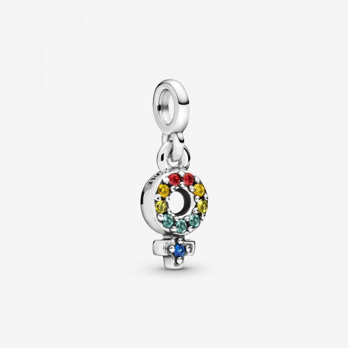 Mini pendentif charm Ma fierté de femme