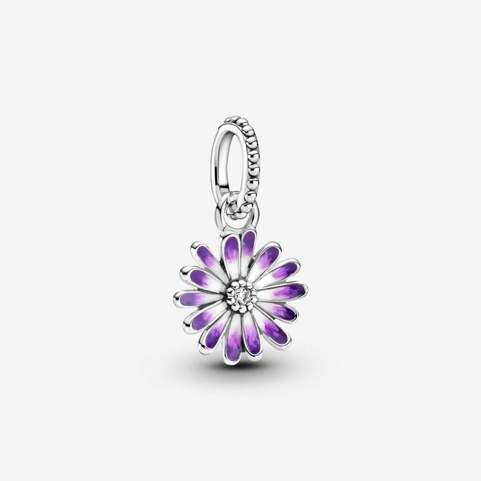 Charm Pendente Margherita Viola