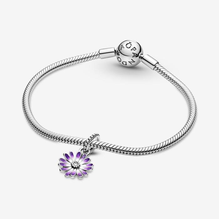 Charm Pendente Margherita Viola