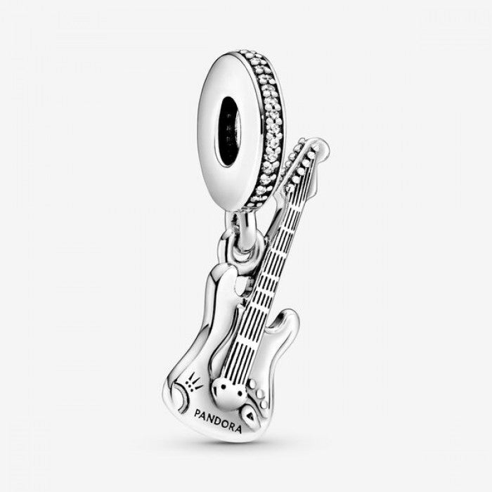 Electric Guitar Pendant Charm