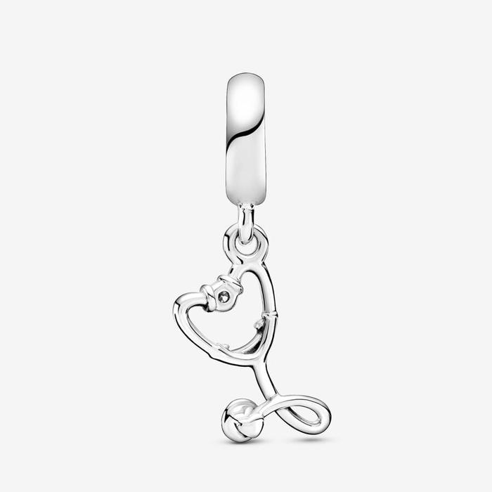 Charm Pendente Stetoscopio Cuore