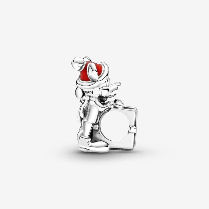 Breloque Disney, breloque Mickey Mouse et Minnie avec coffret cadeau