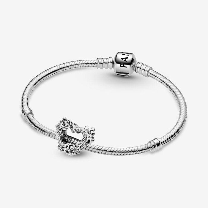Charm Cuore aperto e rose