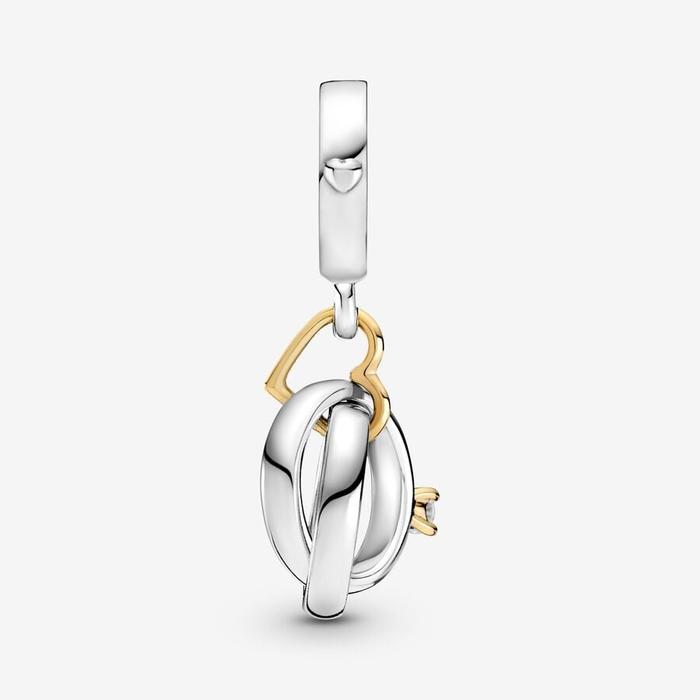 Wedding Ring Pendant Charm