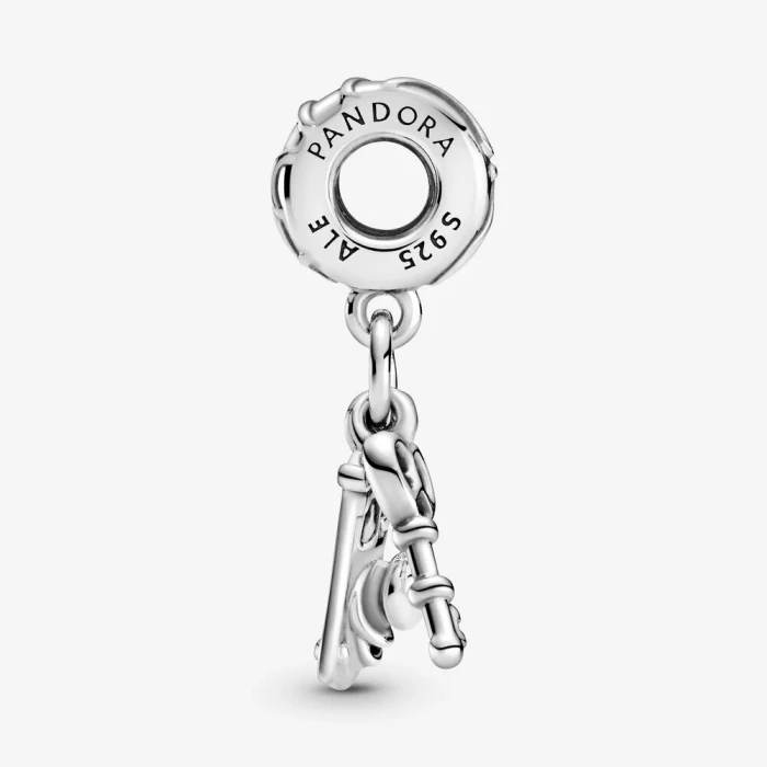 Alice nel paese delle meraviglie Disney, charm pendente Chiave e signor Serratura