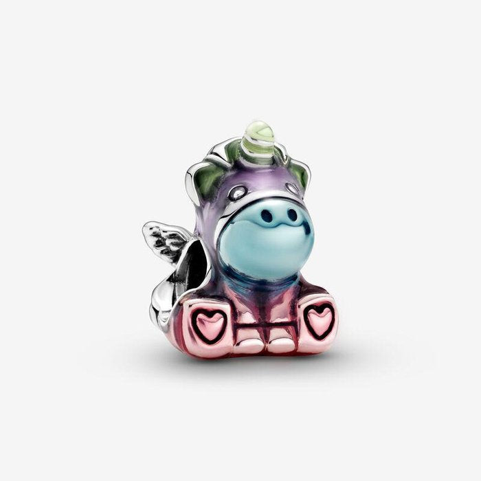 Charm Bruno la licorne arc-en-ciel