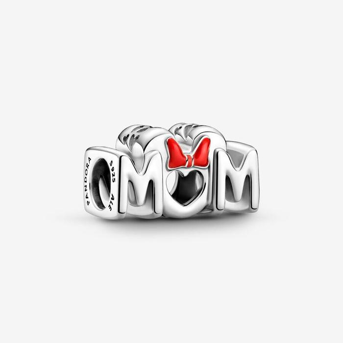 Disney, Charm Minnie Bow and Mom