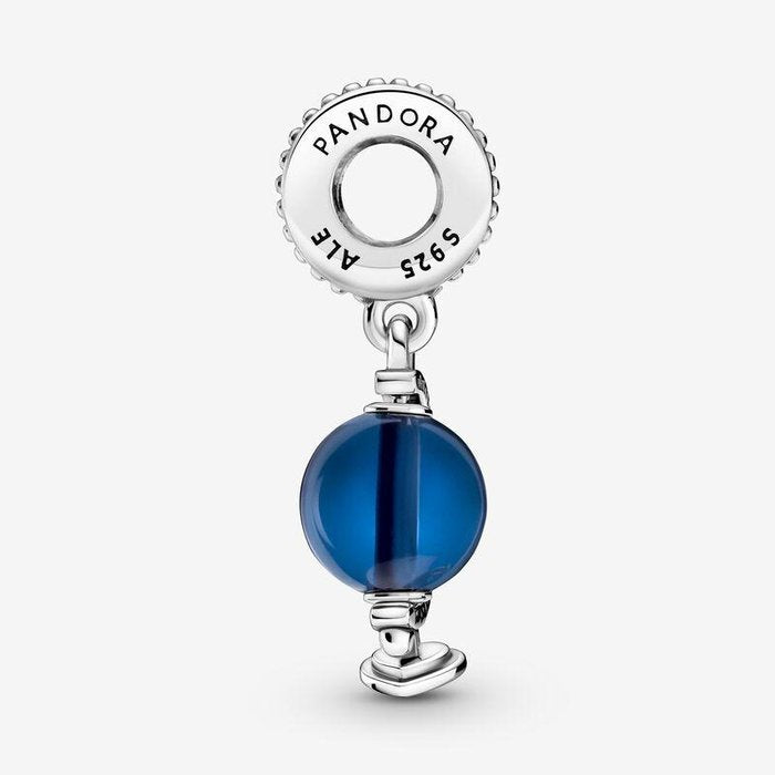 Blue Globe Pendant Charm