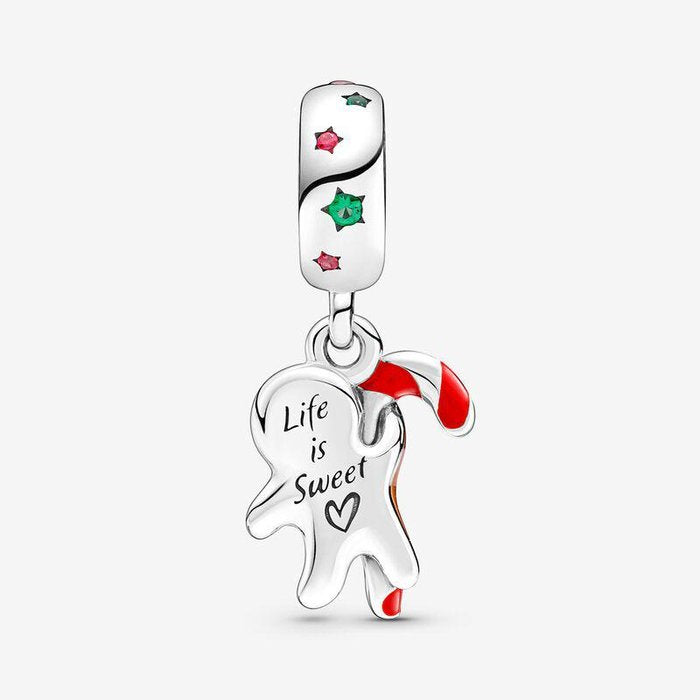 Gingerbread Man Pendant Charm