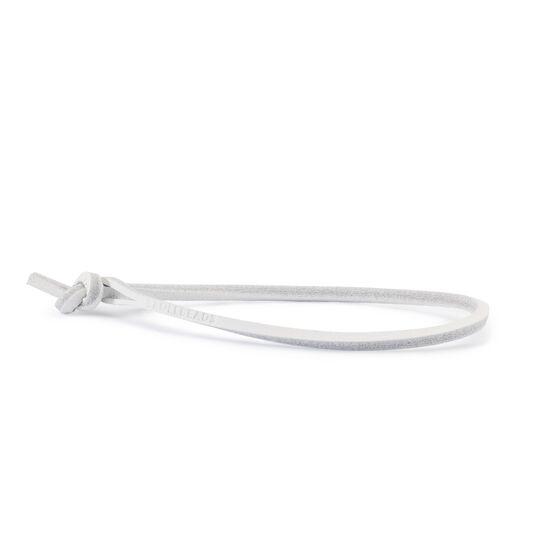 Bracciale di Pelle, Bianco - gioielleriaperdichizzi.it