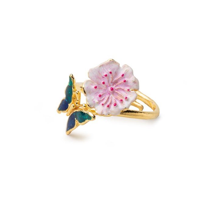 Butterfly/Peach Blossom Ring