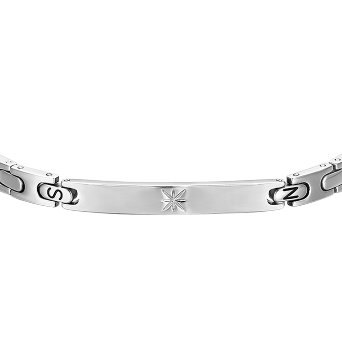 MEN'S STEEL BRACELET WIND ROSE