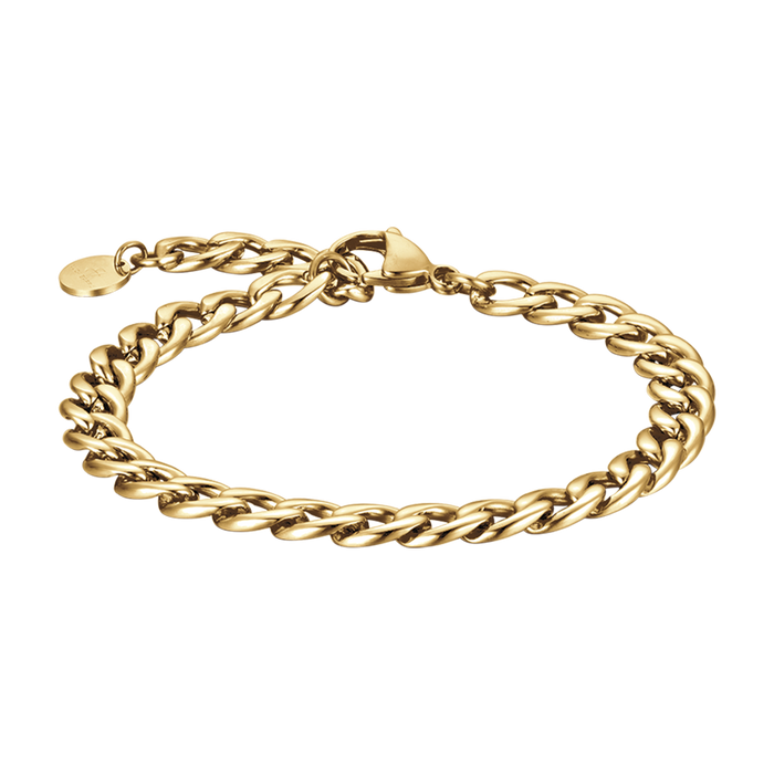 BRACELET HOMME EN ACIER MAILLE ARGENTÉE
