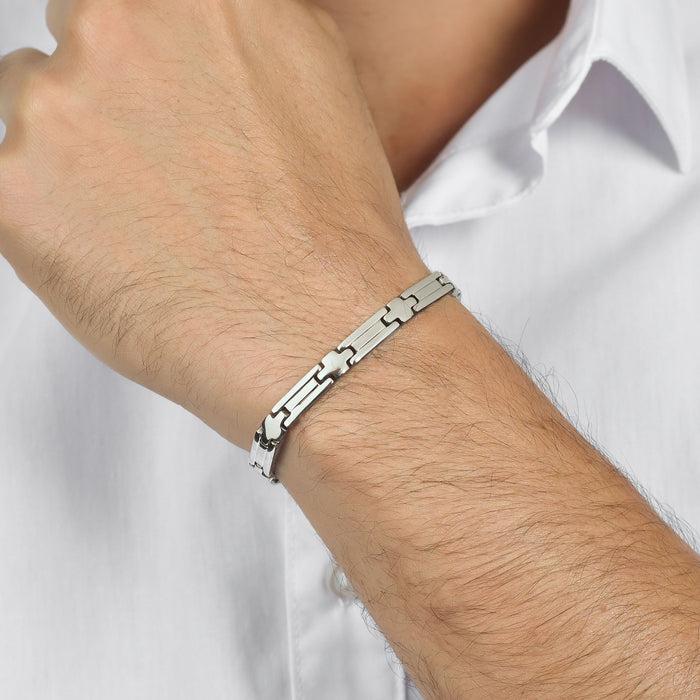 BRACELET EN ACIER POUR HOMME