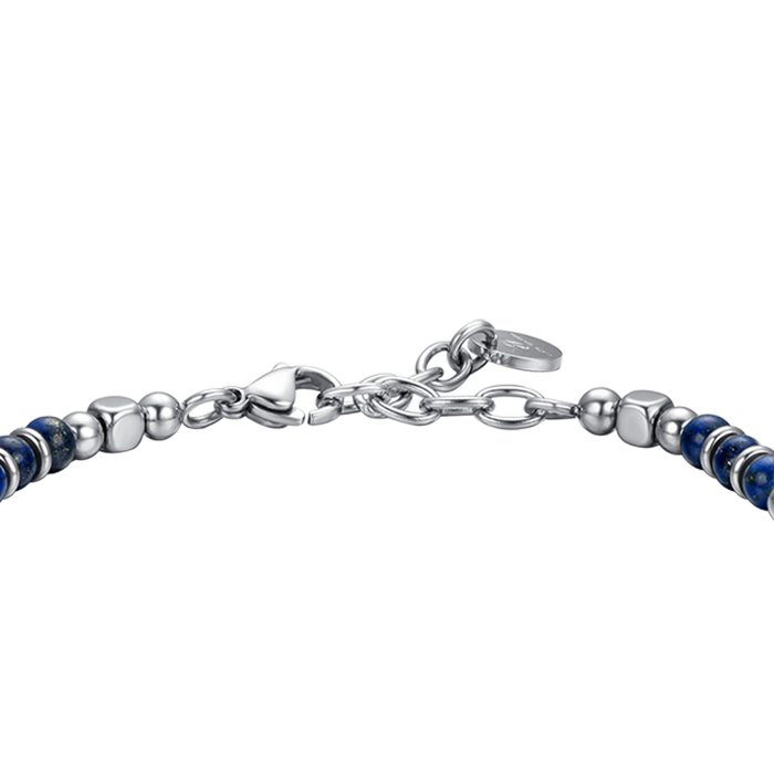 BRACCIALE UOMO IN ACCIAIO LIBERO E FORTE SEGUI IL TUO ISTINTO