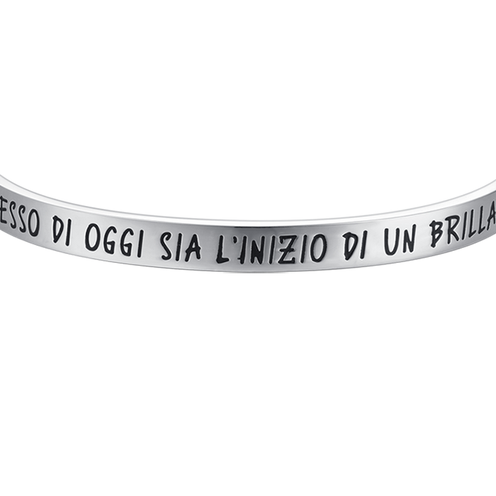 MEN'S STEEL BRACELET LET TODAY'S SUCCESS BE THE BEGINNING OF A BRILLIANT FUTURE