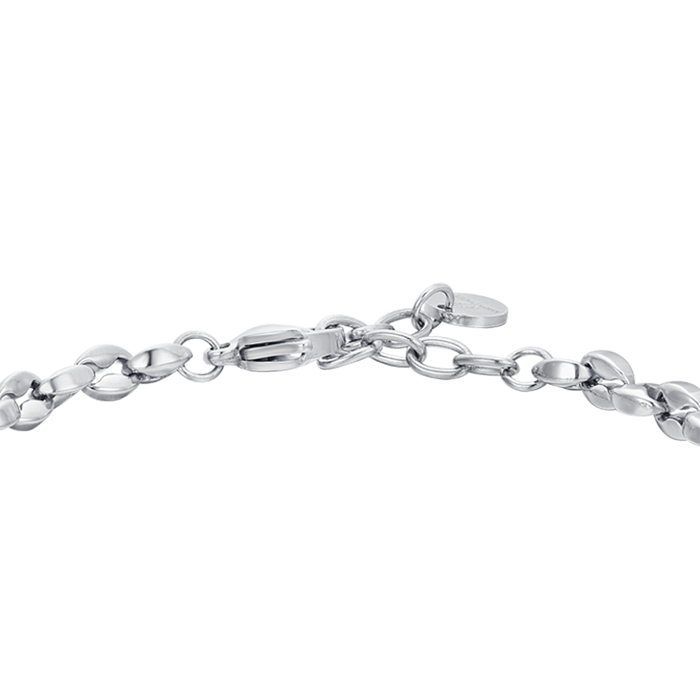 BRACELET HOMME EN ACIER ANCRE ET ROSE DES VENTS