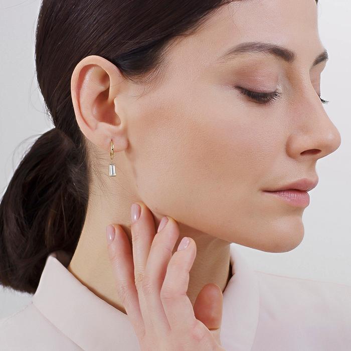 Boucle d'oreille en cristal CHAKRA