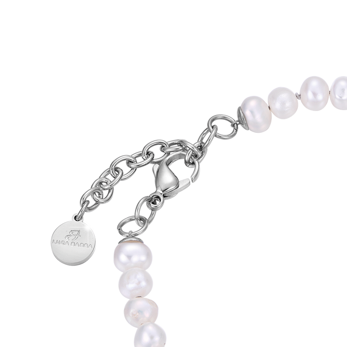BRACELET AVEC PERLES ET BÉBÉ FILLE