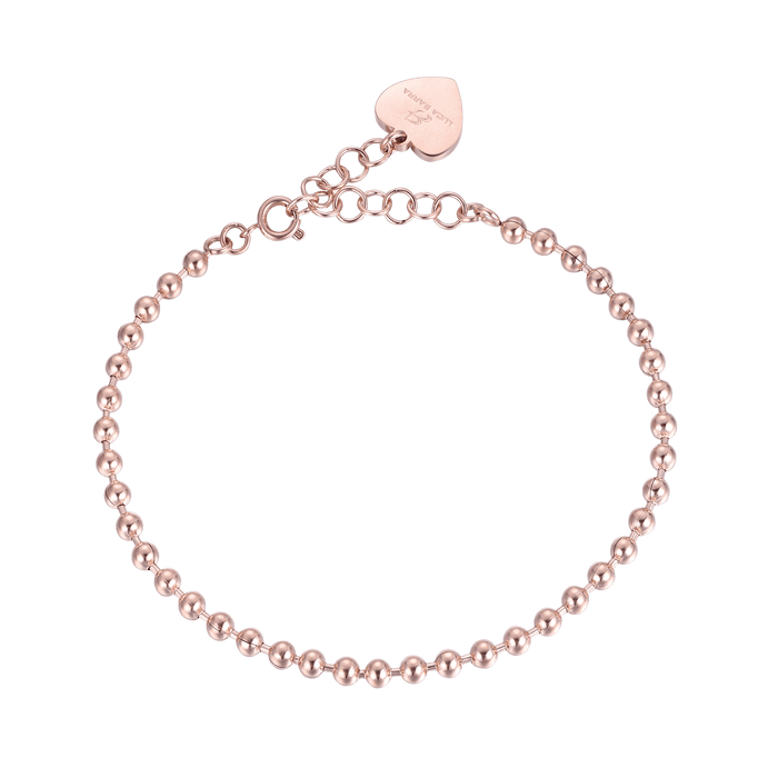 BRACELET FEMME EN ACIER PLAQUÉ BOULE