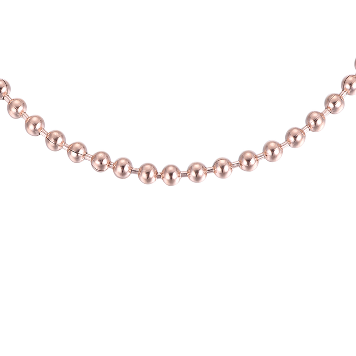 BRACELET FEMME EN ACIER PLAQUÉ BOULE