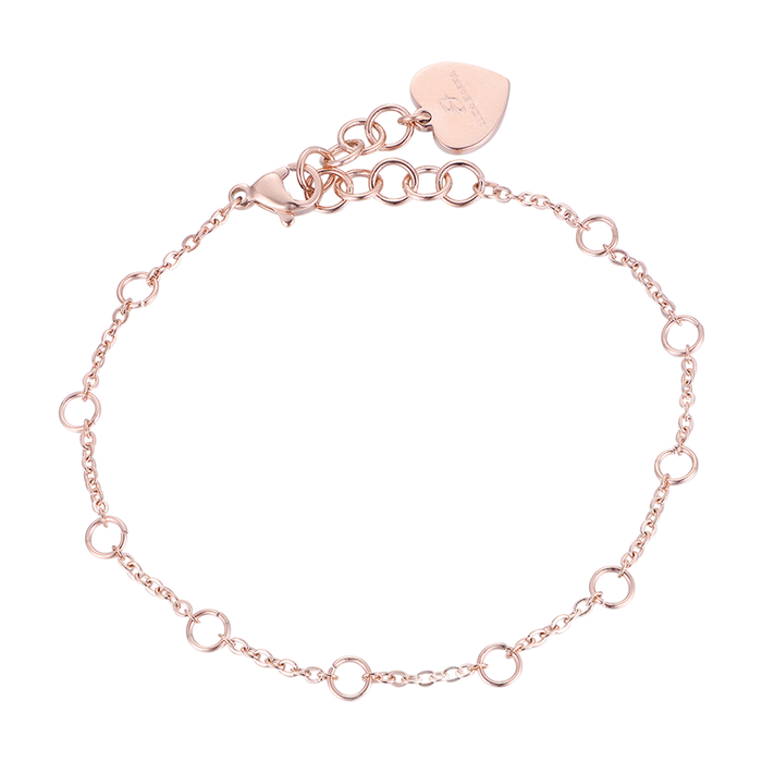 WOMEN'S STEEL BRACELET WITH CIRCLES