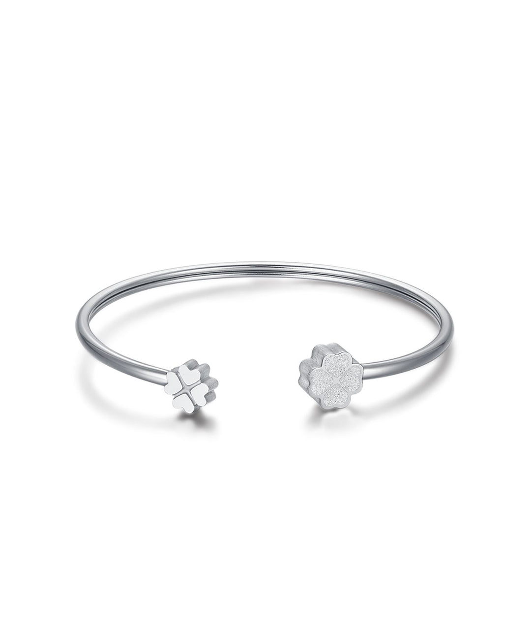 Bracciale quadrifogli con glitter - gioielleriaperdichizzi.it