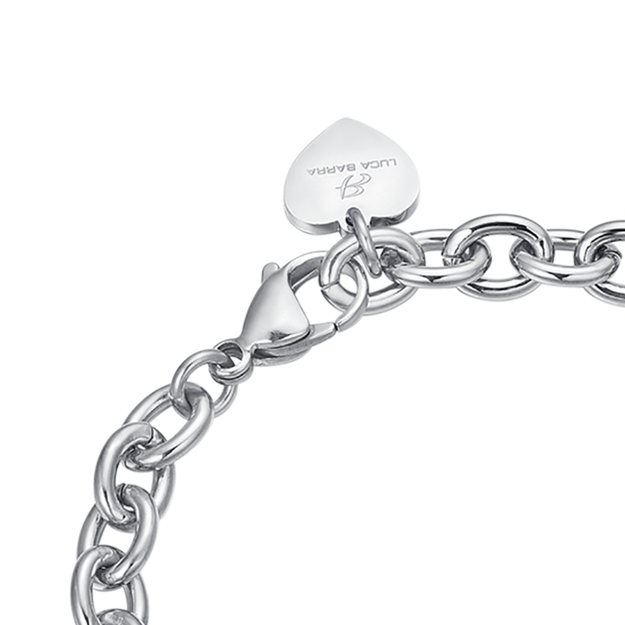 BRACELET EN ACIER POUR FEMME RIEN N'ARRIVE PAR HASARD
