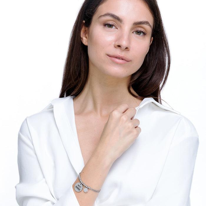 SWEET MOM STEEL BRACELET FOR WOMEN