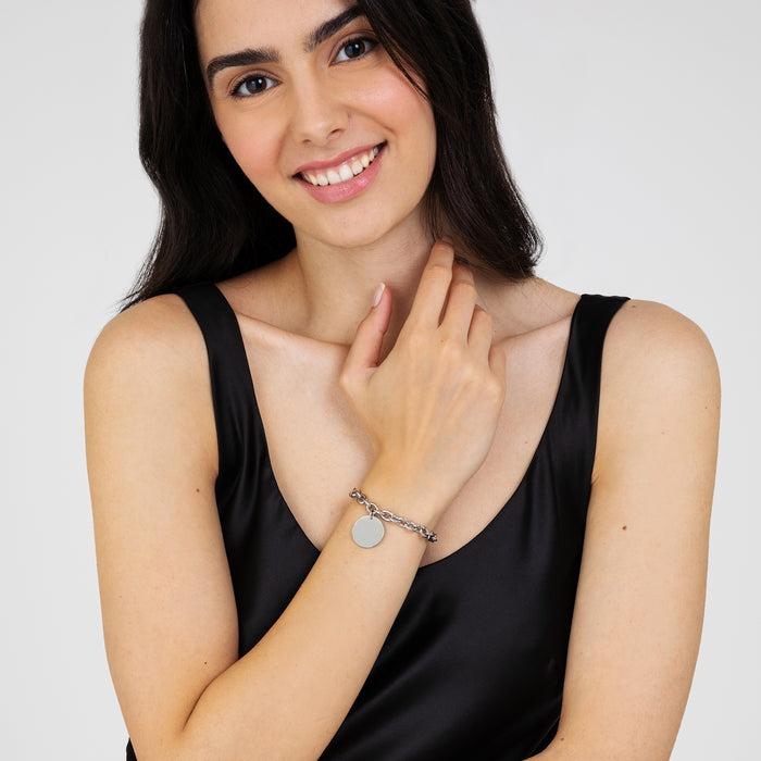 BRACELET FEMME PERSONNALISÉ EN ACIER