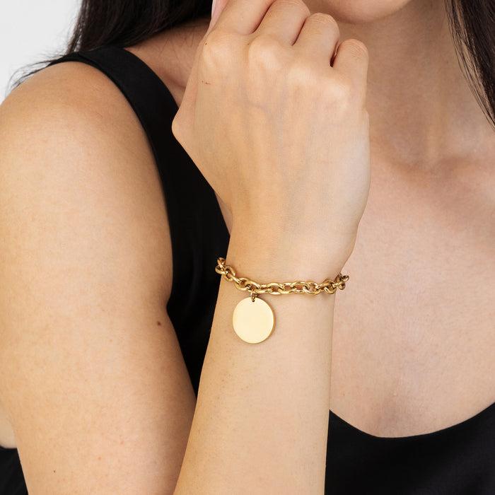 BRACELET FEMME PERSONNALISÉ EN ACIER