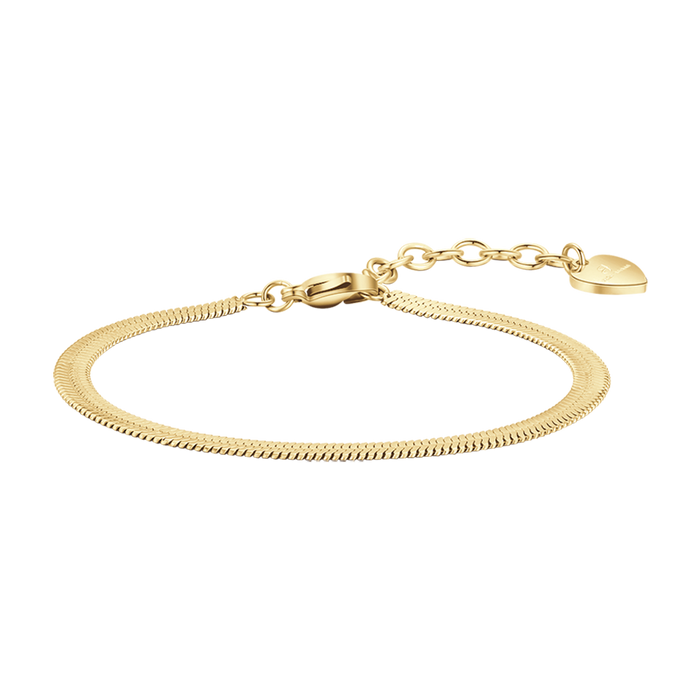 BRACELET FEMME EN ACIER DORÉ