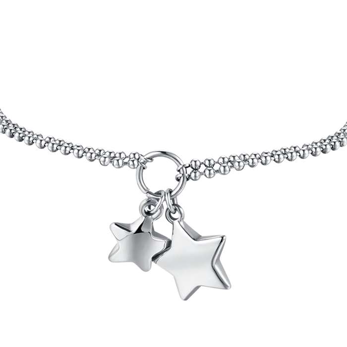 BRACCIALE DONNA IN ACCIAIO IP GOLD CON STELLE