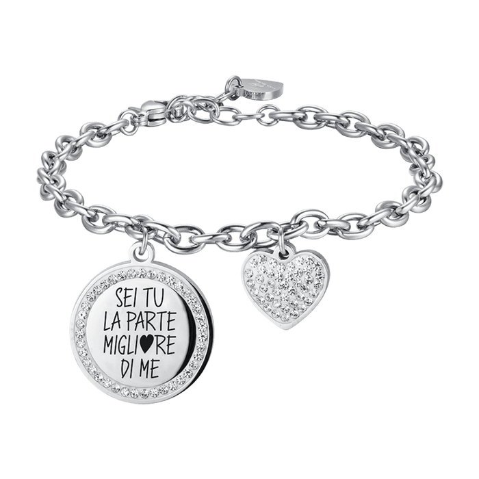 WOMEN'S STEEL BRACELET YOU ARE THE BEST PART OF ME