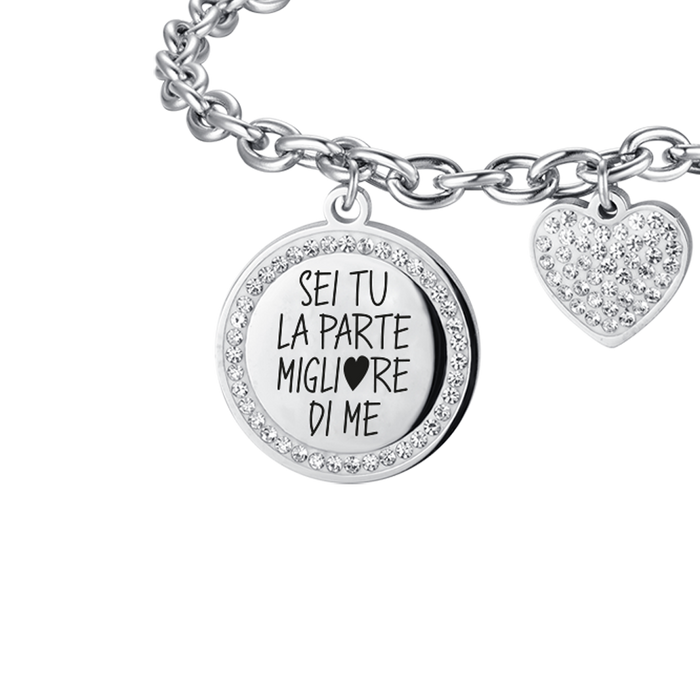 WOMEN'S STEEL BRACELET YOU ARE THE BEST PART OF ME