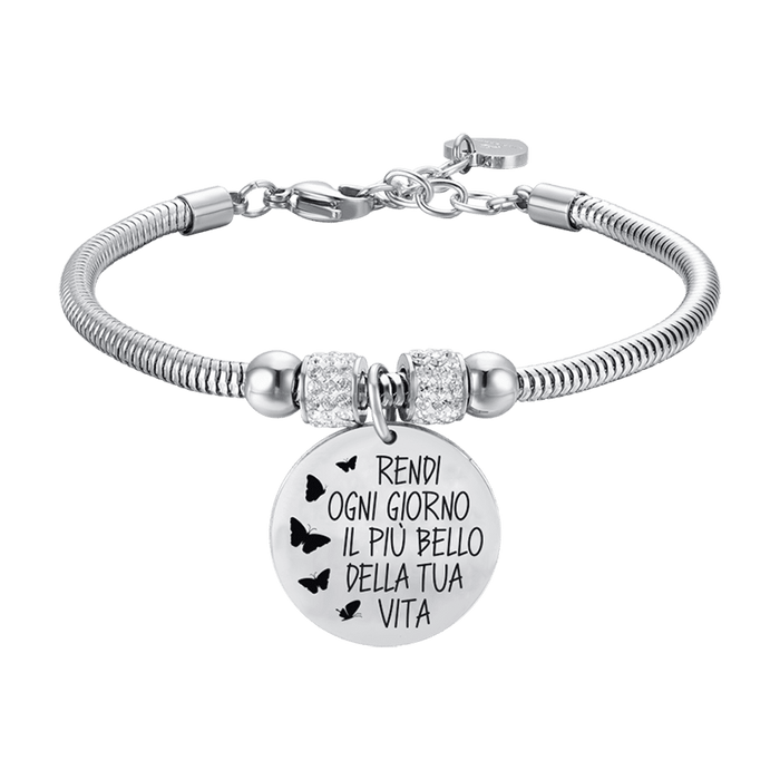 WOMEN'S STEEL BRACELET MAKE EVERY DAY THE MOST BEAUTIFUL OF YOUR LIFE