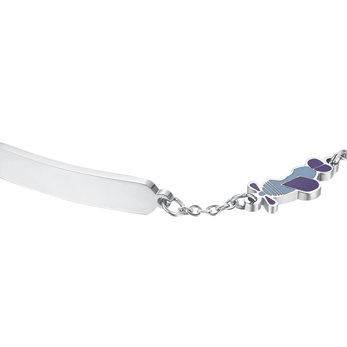 BRACCIALE BAMBINO IN ACCIAIO CON AEREO