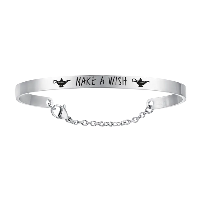 BRACCIALE DONNA IN ACCIAIO MAKE A WISH