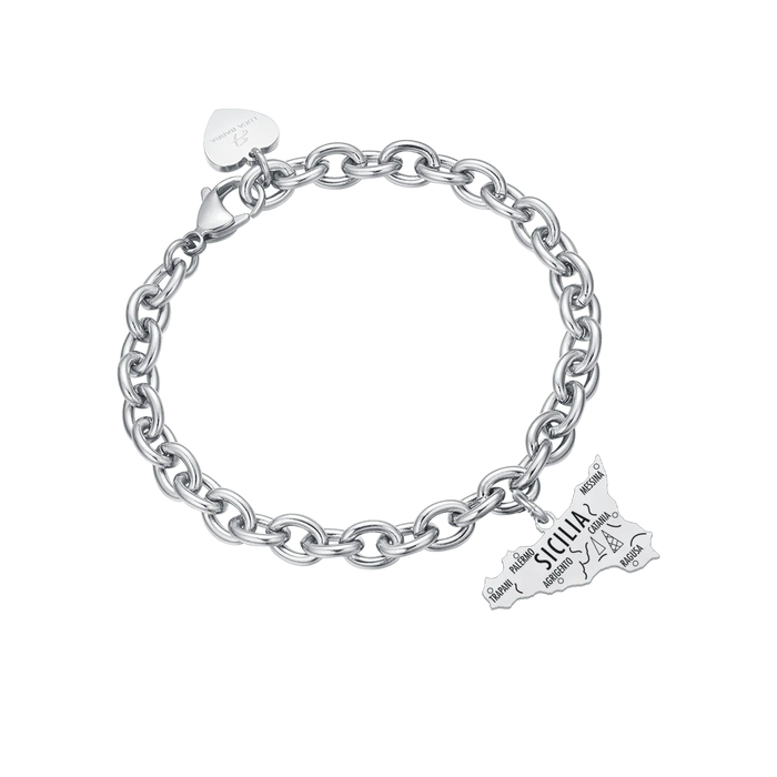 WOMEN'S BRACELET IN STEEL SICILY