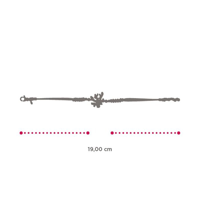 Lapilli Coral Bracelet