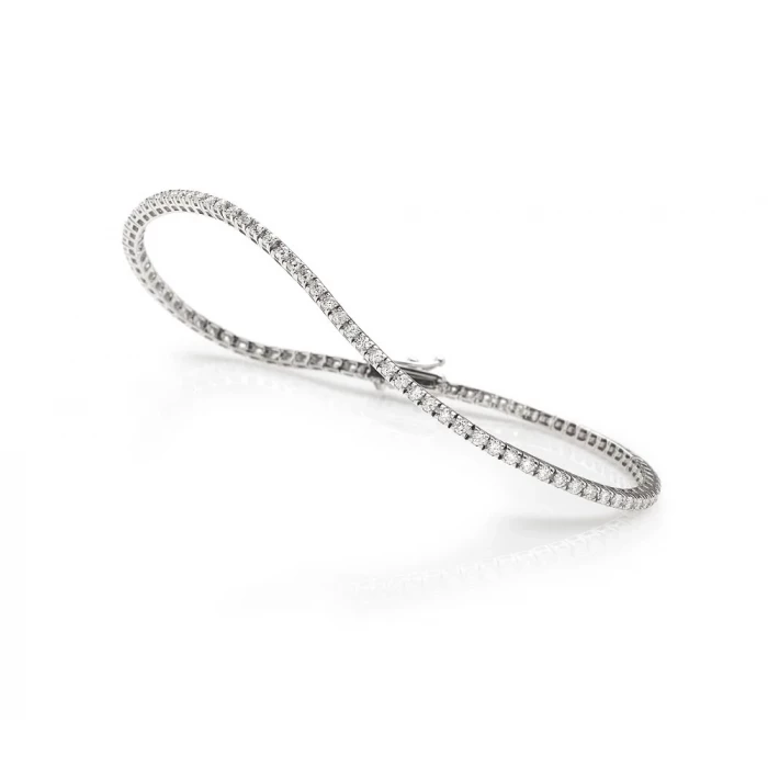 TuttiFrutti White Diamond Tennis Bracelet