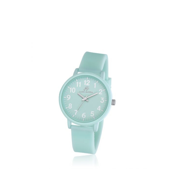 Montre enfant en silicone verte